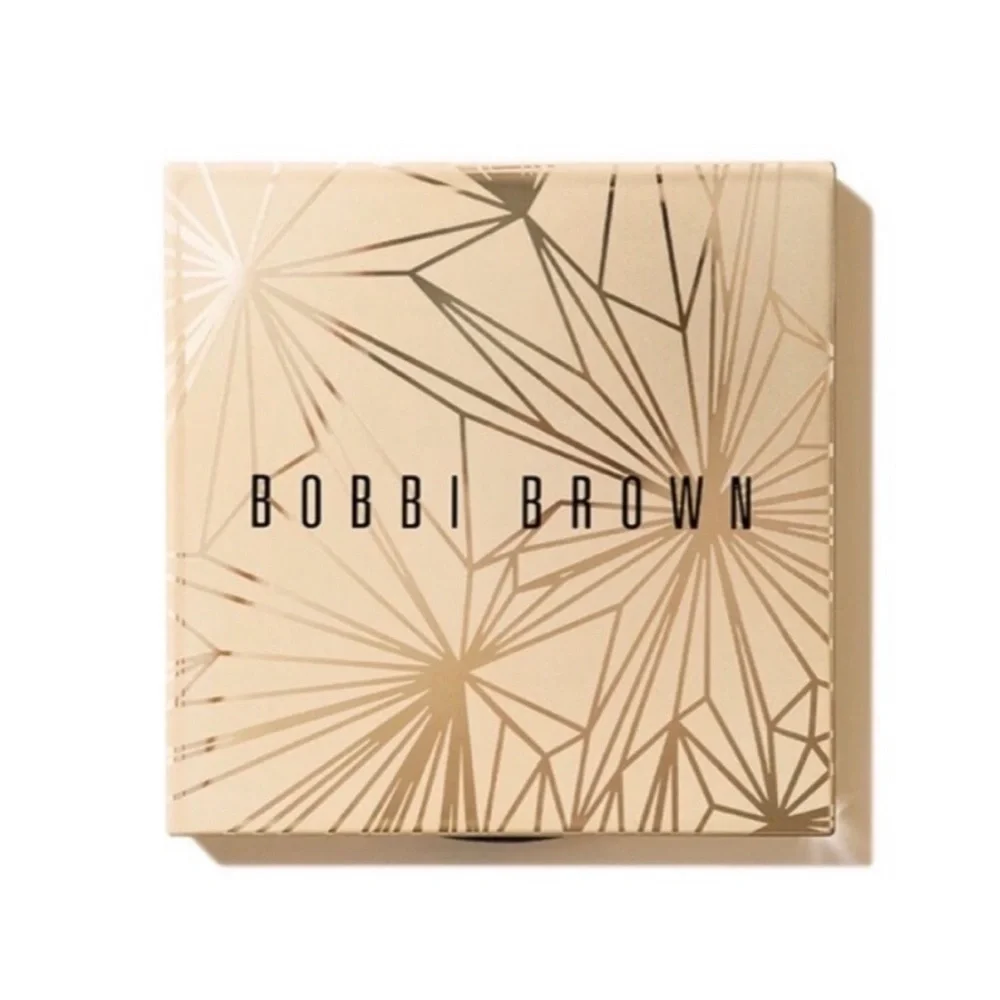 Bobbi Brown Highlight Nights Cheek Set - Luxe Illuminating Powder and Brush